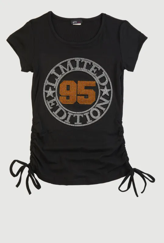 Girls Rhinestone Limited Edition 95 Top sold by Rainbow