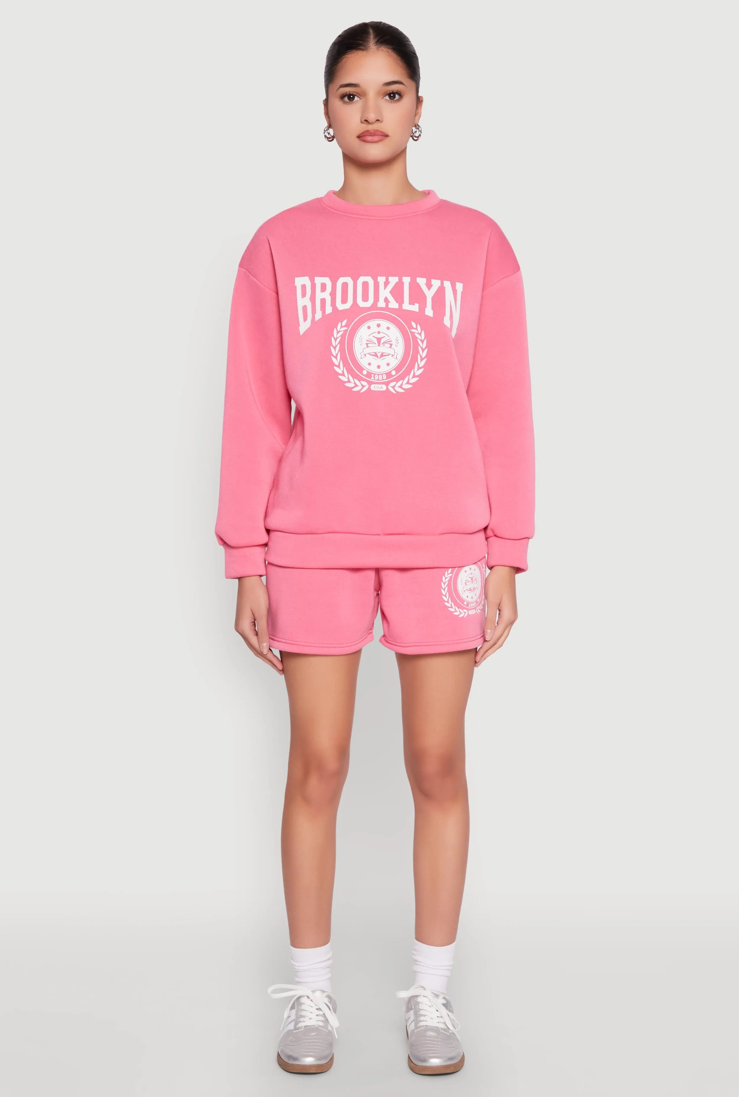 Fleece Brooklyn Graphic Sweatshorts sold by Rainbow product image thumbnail 2