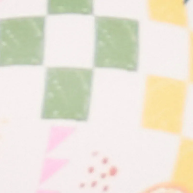 Citrus Print Tie Back Bikini Top sold by Rainbow product image thumbnail 4