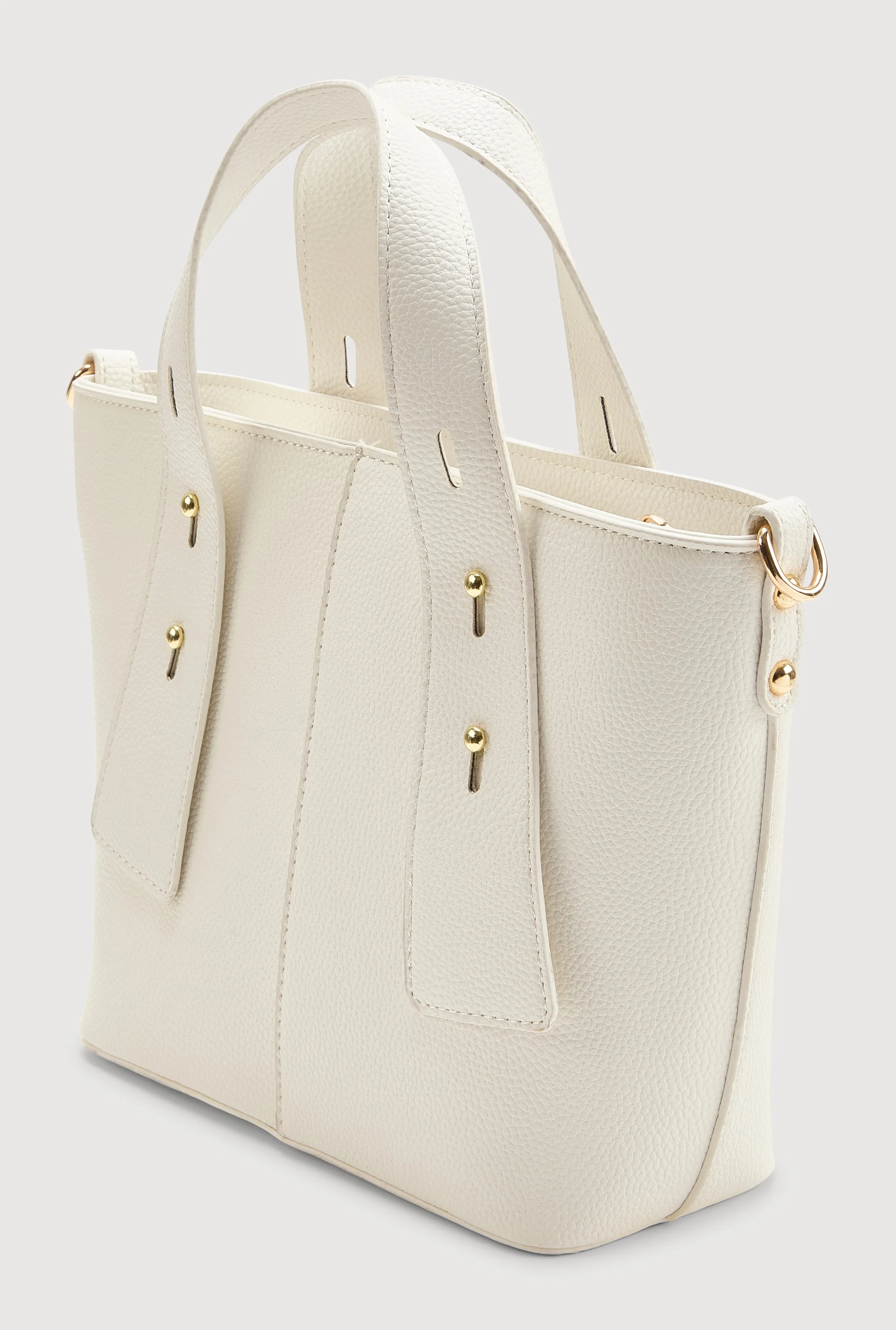 Faux Leather Convertible Handbag sold by Rainbow product image thumbnail 5