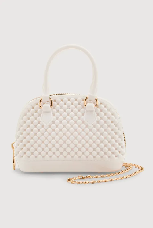 Jelly Mini Dome Crossbody Bag made by Rainbow