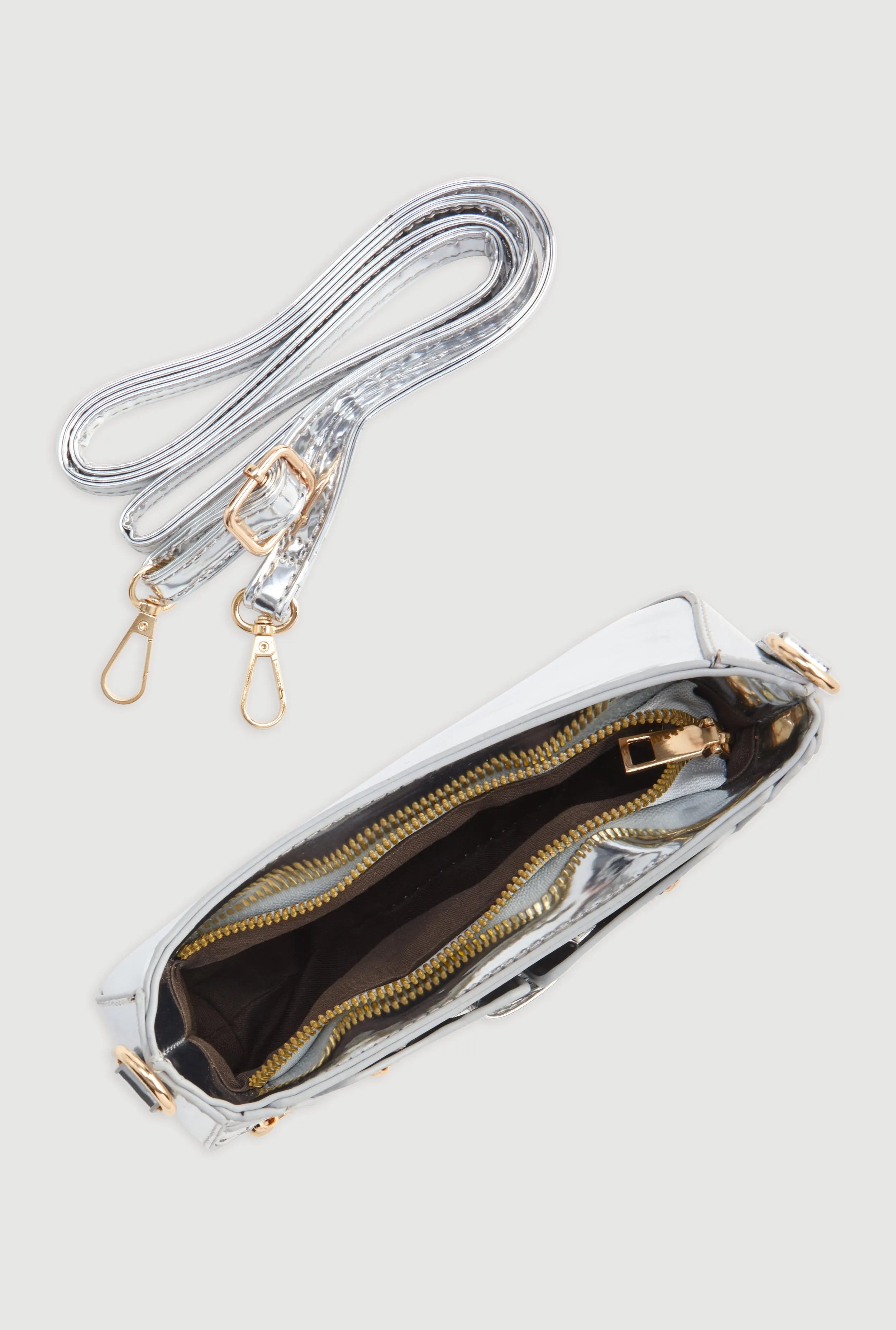 Lace Up Detail Crossbody Bag sold by Rainbow product image thumbnail 5