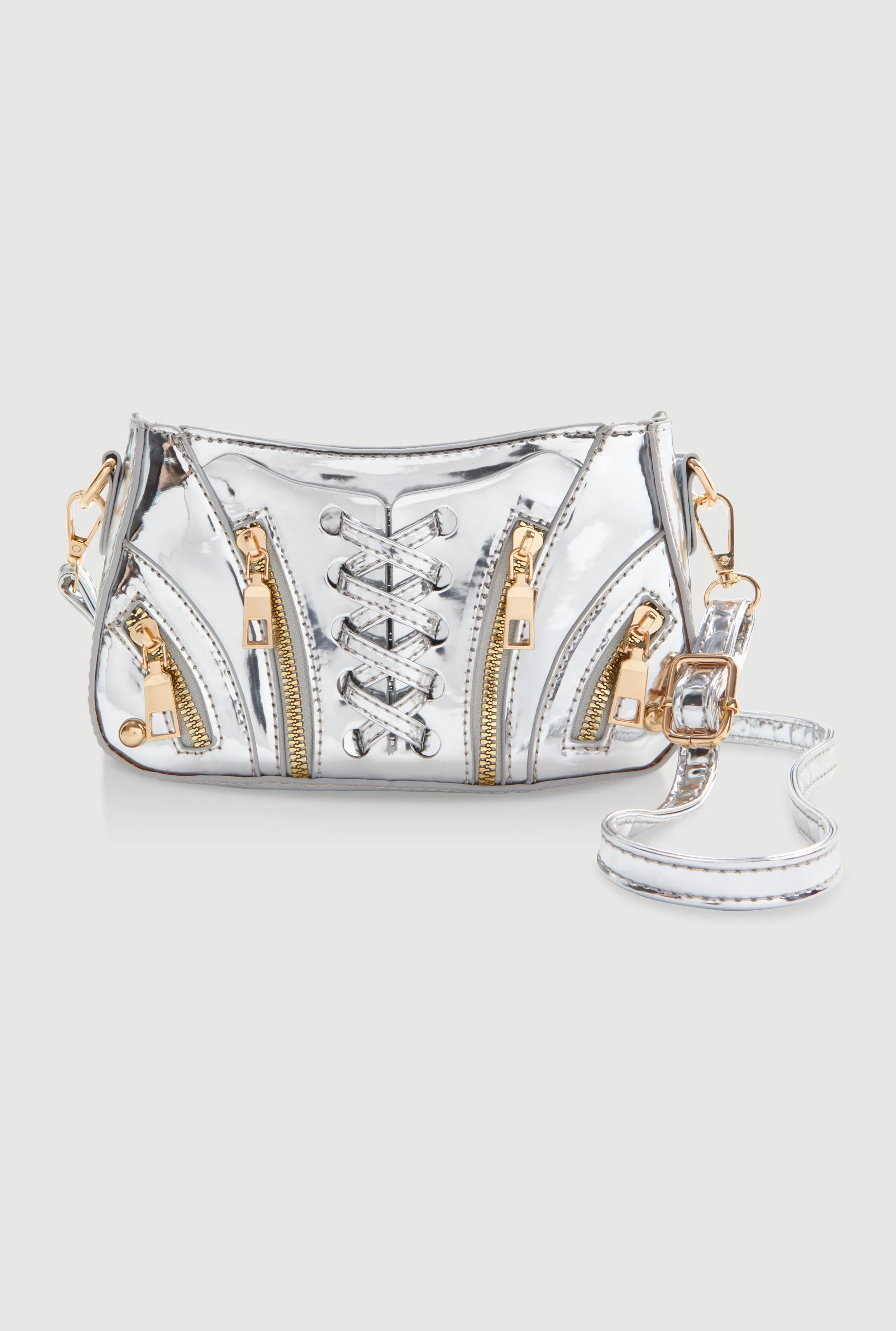 Lace Up Detail Crossbody Bag sold by Rainbow