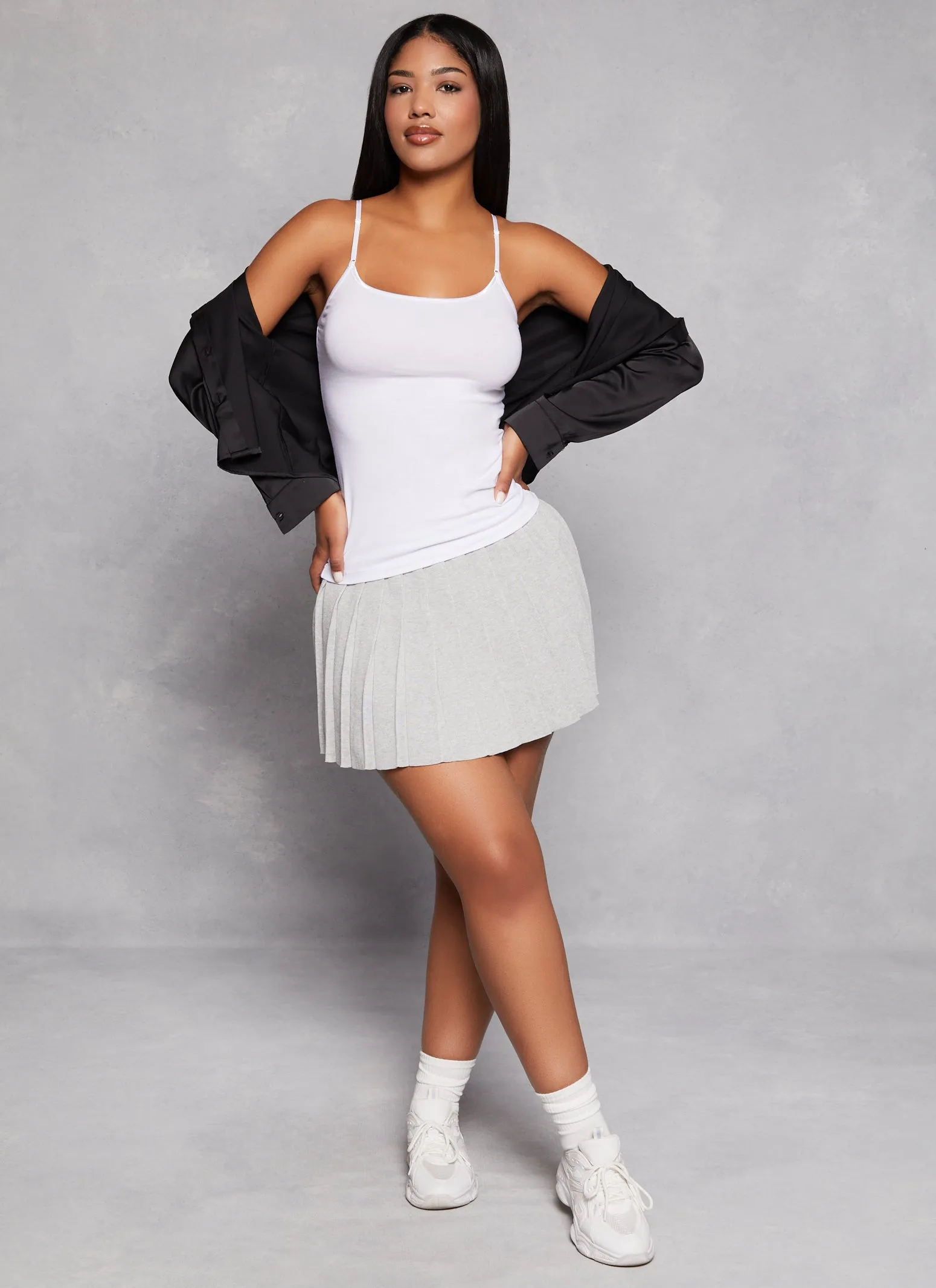 Solid Scoop Neck Cami sold by Rainbow product image thumbnail 2