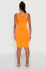 Ribbed Knit Seamless Tank Dress sold by Rainbow