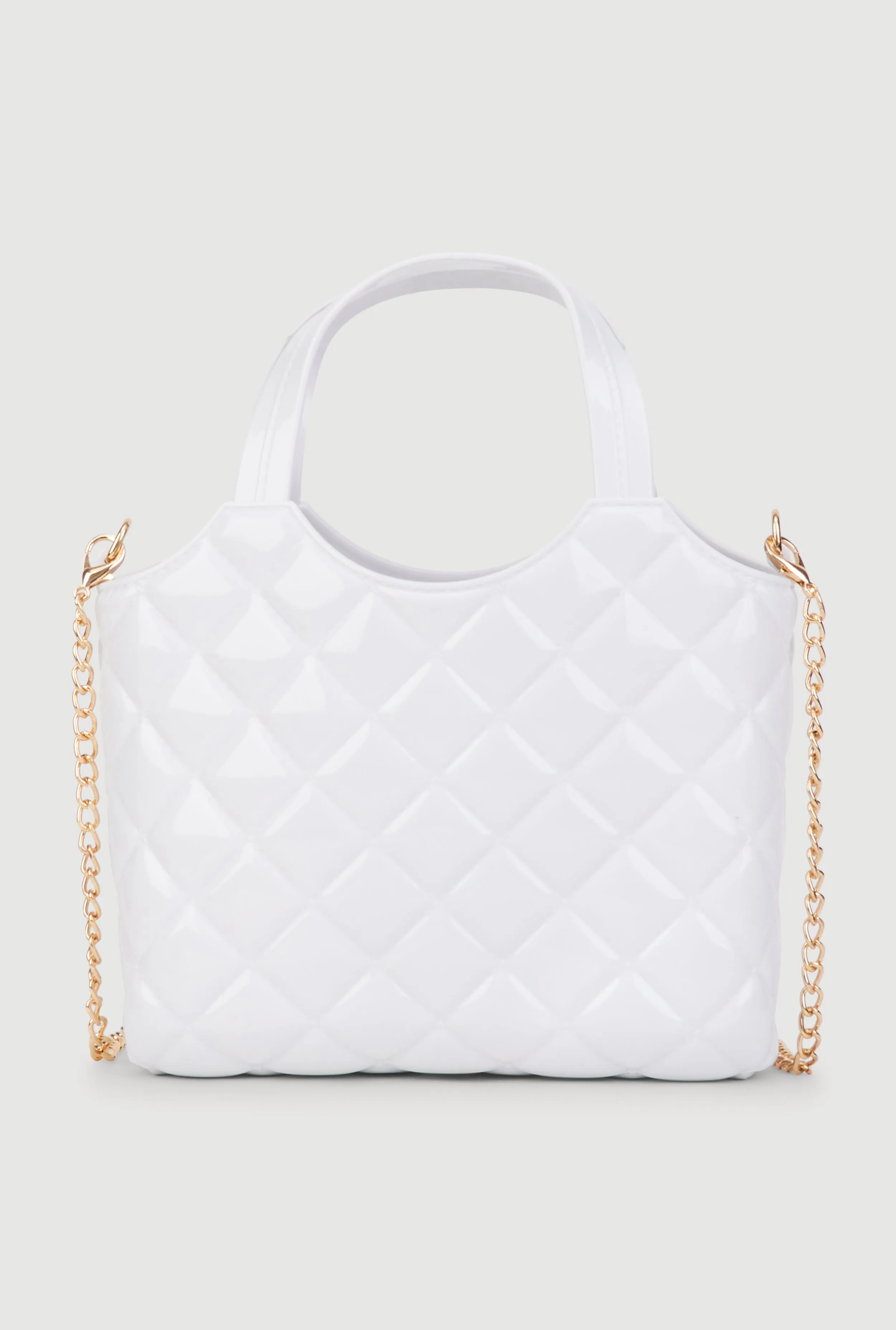 Jelly Quilted Convertible Handbag sold by Rainbow
