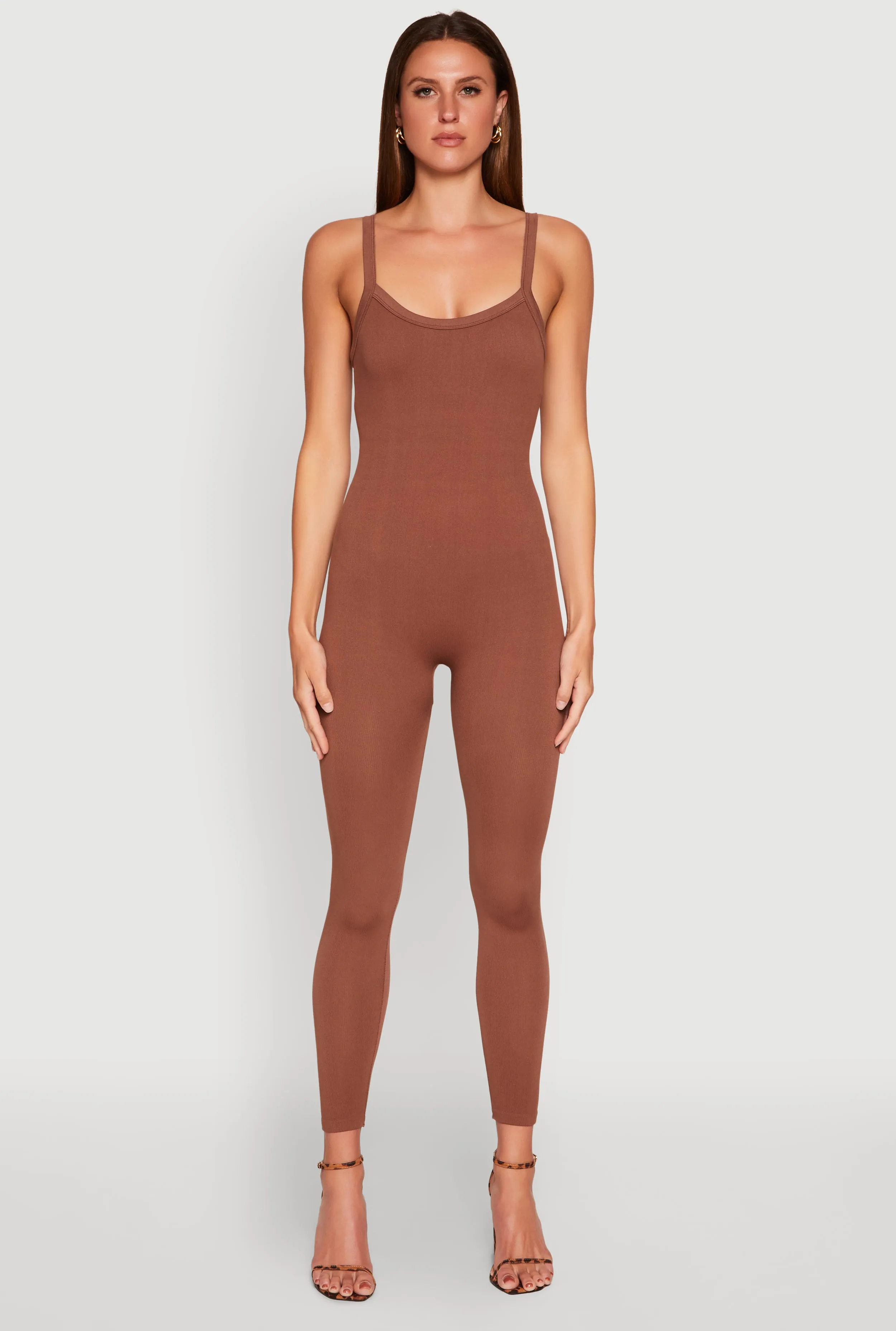 Daisy Seamless Ribbed Knit Catsuit sold by Rainbow