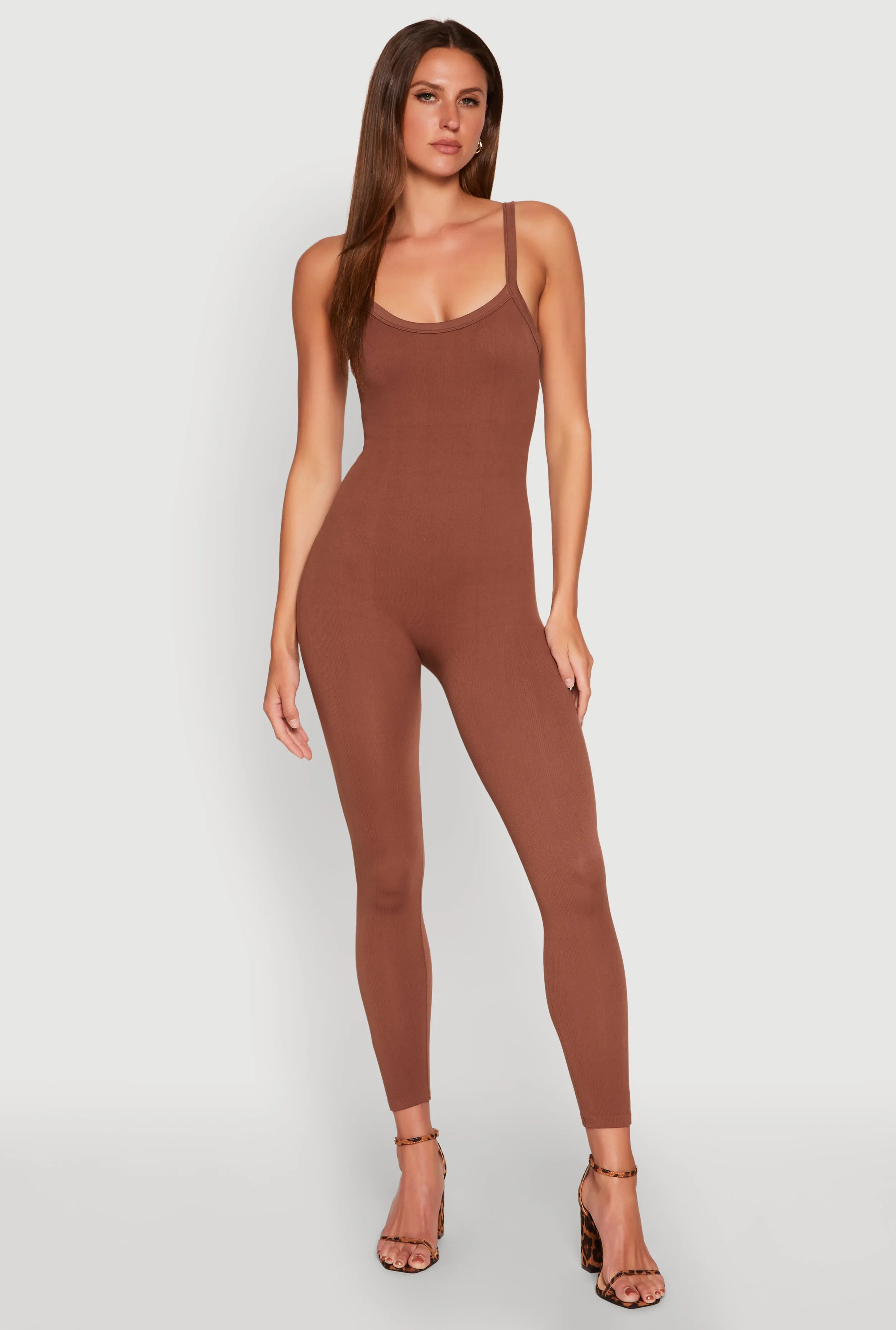 Daisy Seamless Ribbed Knit Catsuit sold by Rainbow product image thumbnail 2