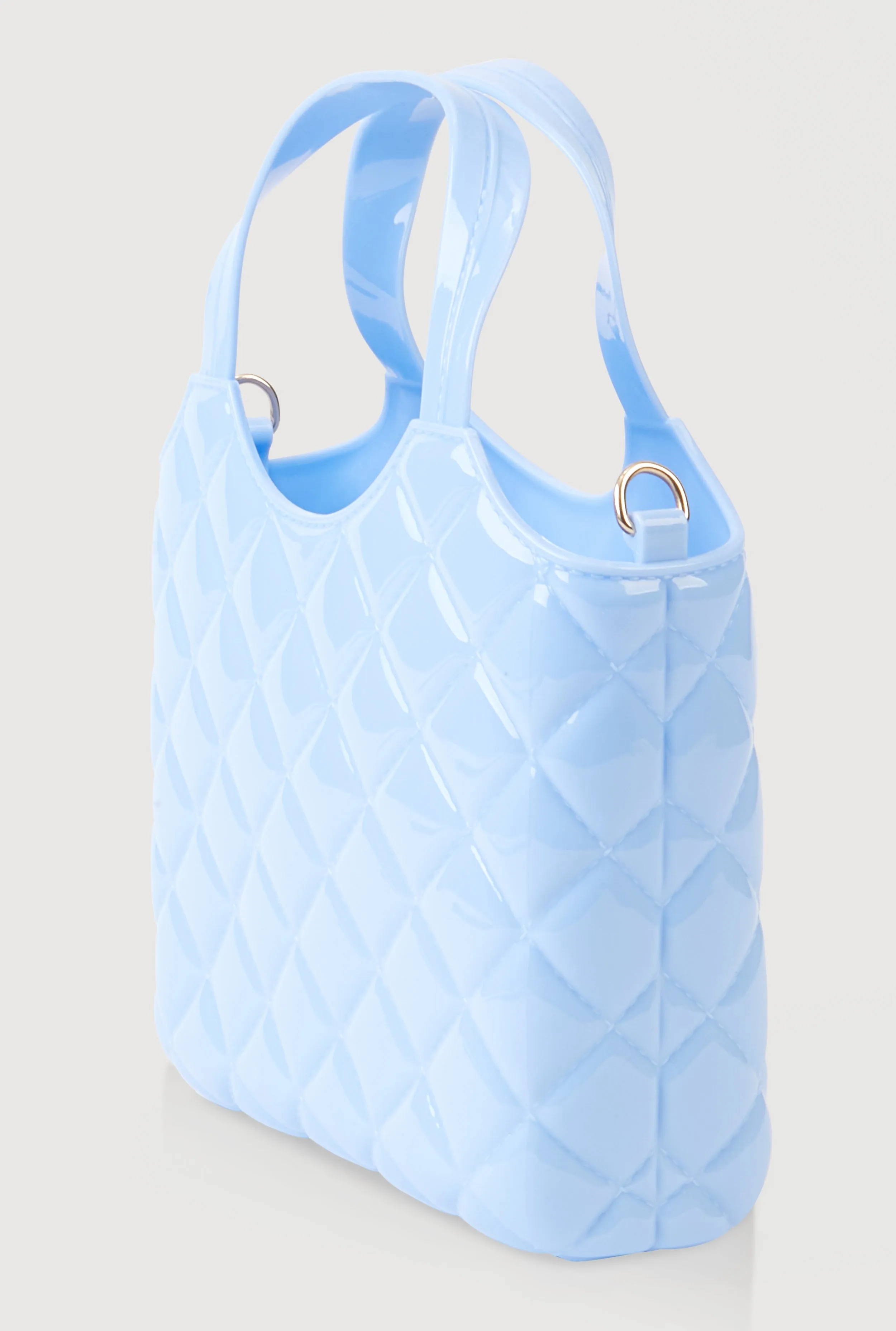 Jelly Quilted Convertible Handbag sold by Rainbow product image thumbnail 5