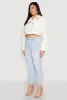 Plus Size Daisy Faux Leather Belted Moto Jacket sold by Rainbow