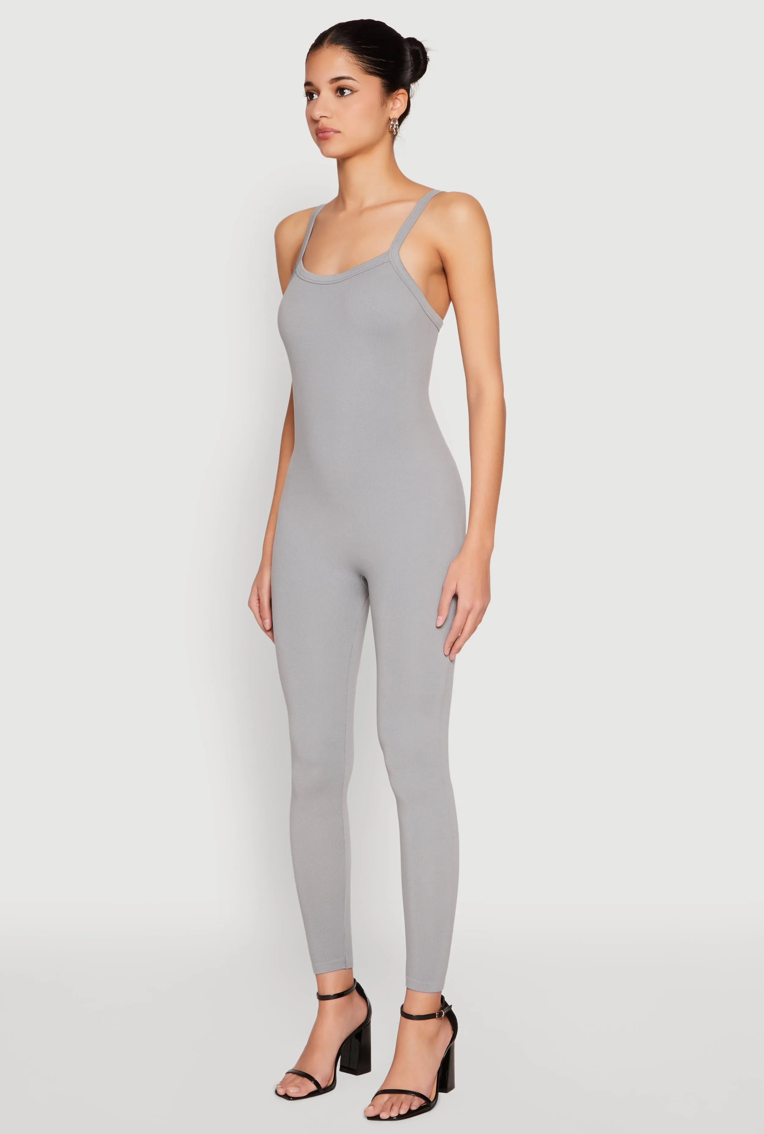 Daisy Seamless Ribbed Knit Catsuit sold by Rainbow product image thumbnail 3