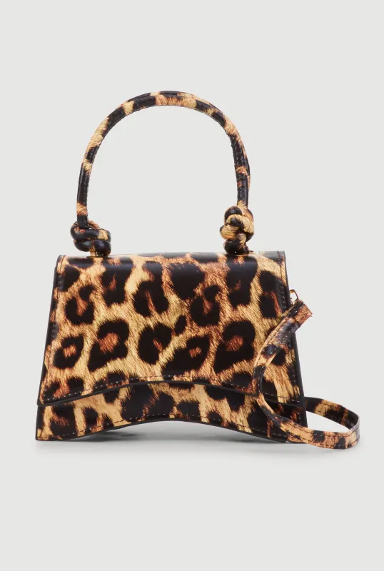 Animal Print Convertible Handbag sold by Rainbow