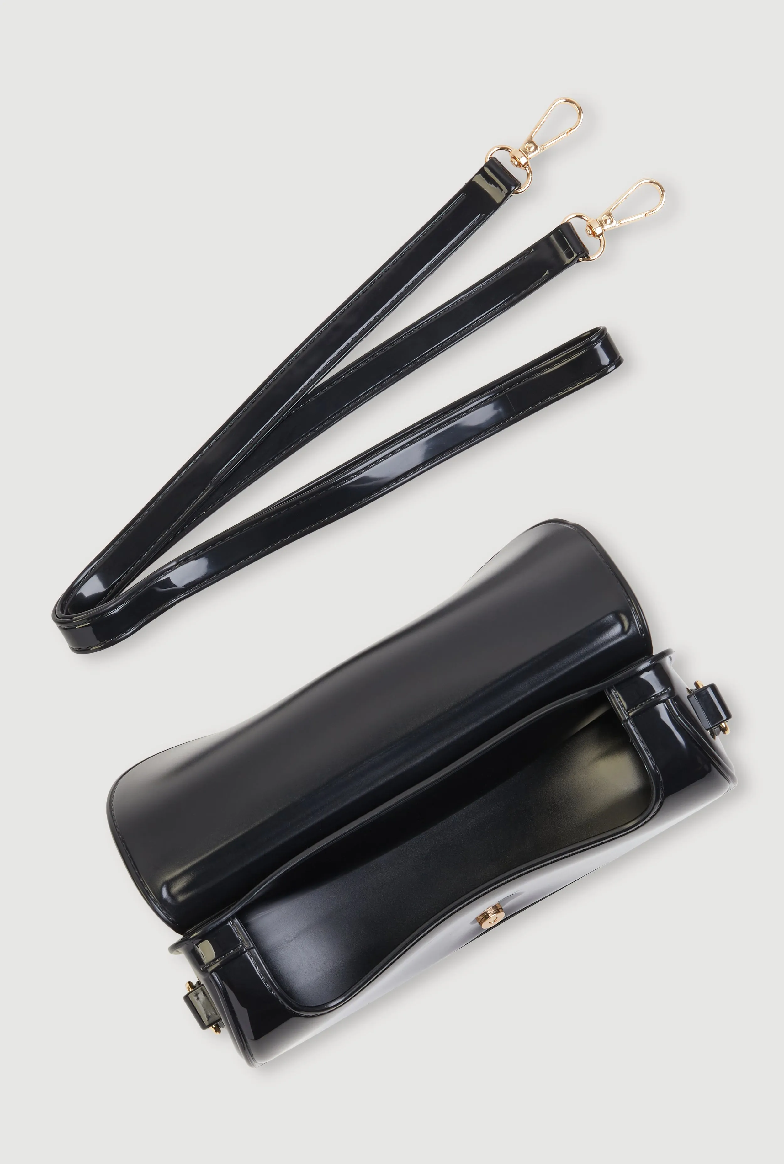 Jelly Flap Buckle Crossbody Bag sold by Rainbow product image thumbnail 5