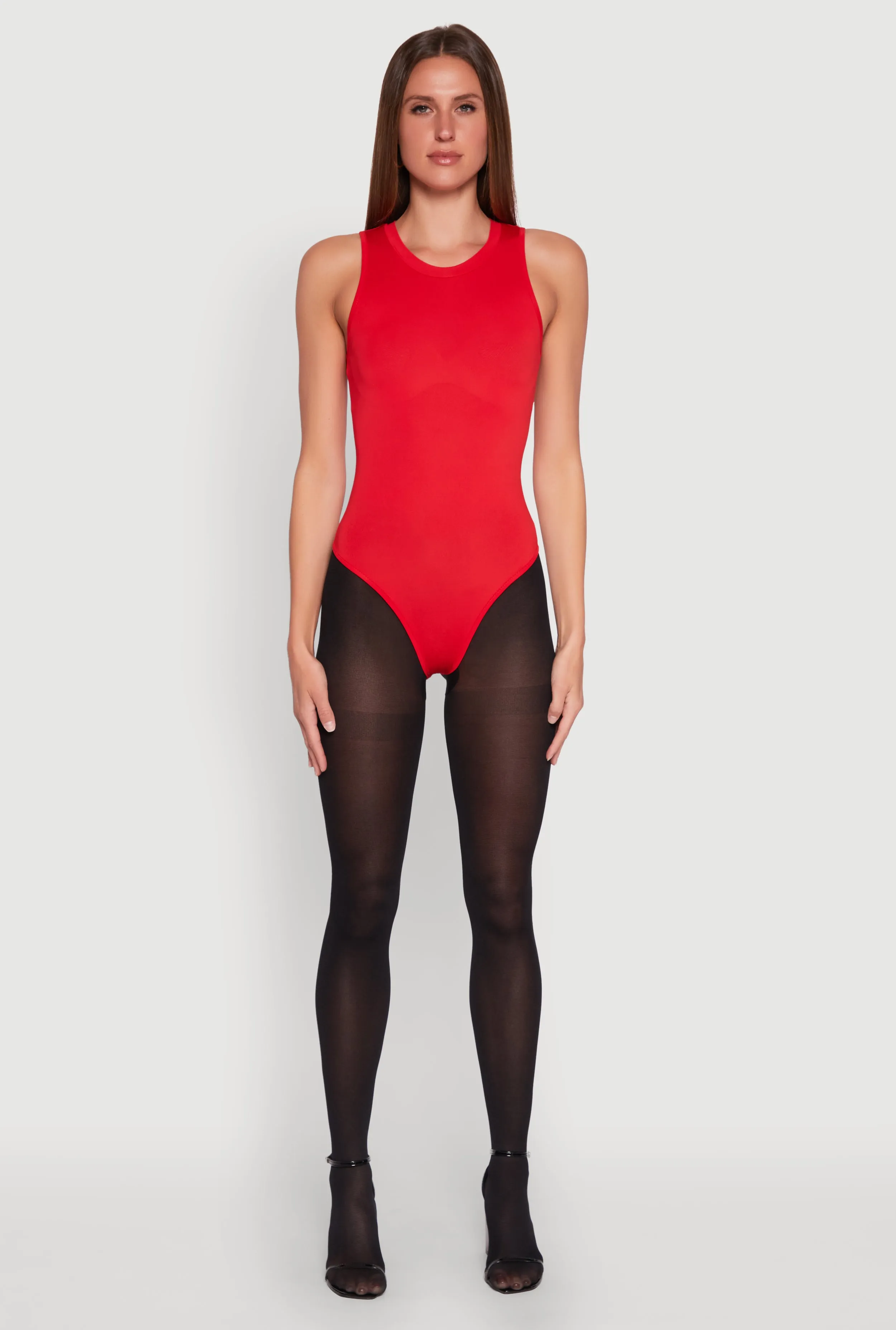 Daisy Crew Neck Tank Bodysuit sold by Rainbow product image thumbnail 3