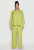 Plus Size Linen Palazzo Pants sold by Rainbow