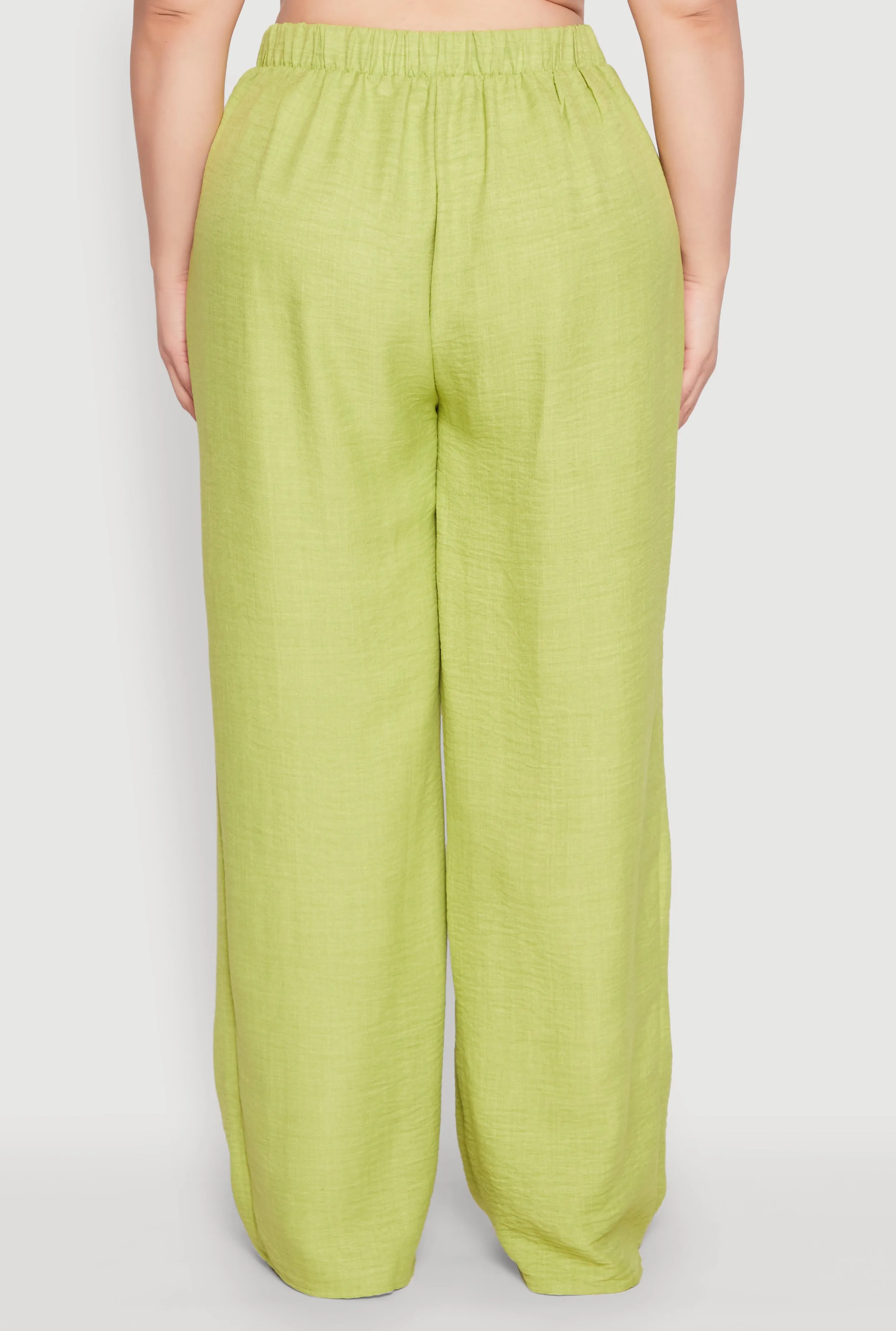 Plus Size Linen Palazzo Pants sold by Rainbow product image thumbnail 5