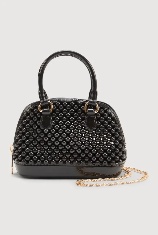 Jelly Mini Dome Crossbody Bag made by Rainbow
