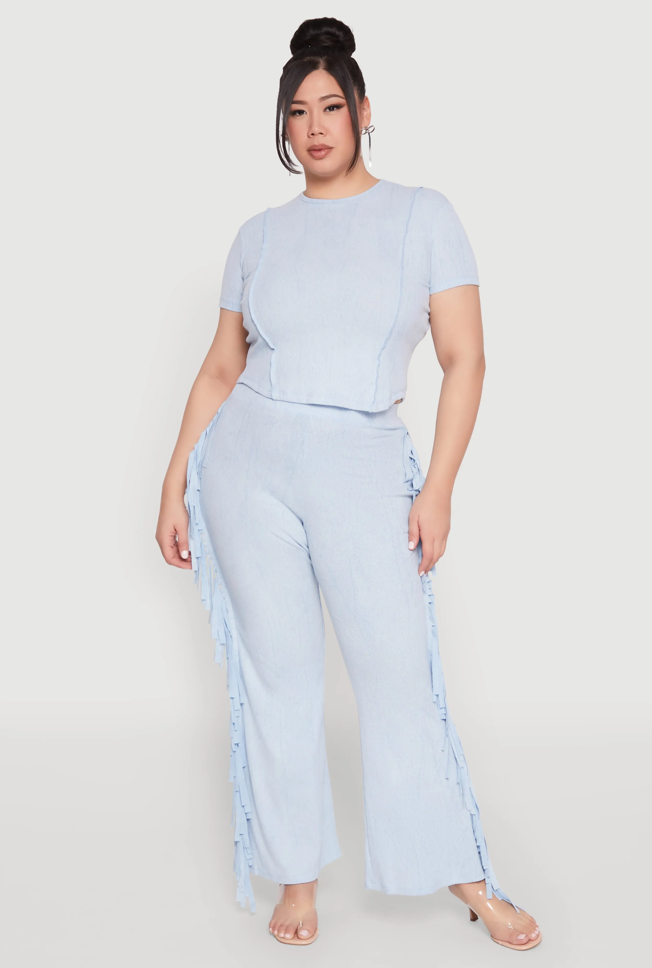 Plus Size Mineral Wash Tee sold by Rainbow product image thumbnail 2