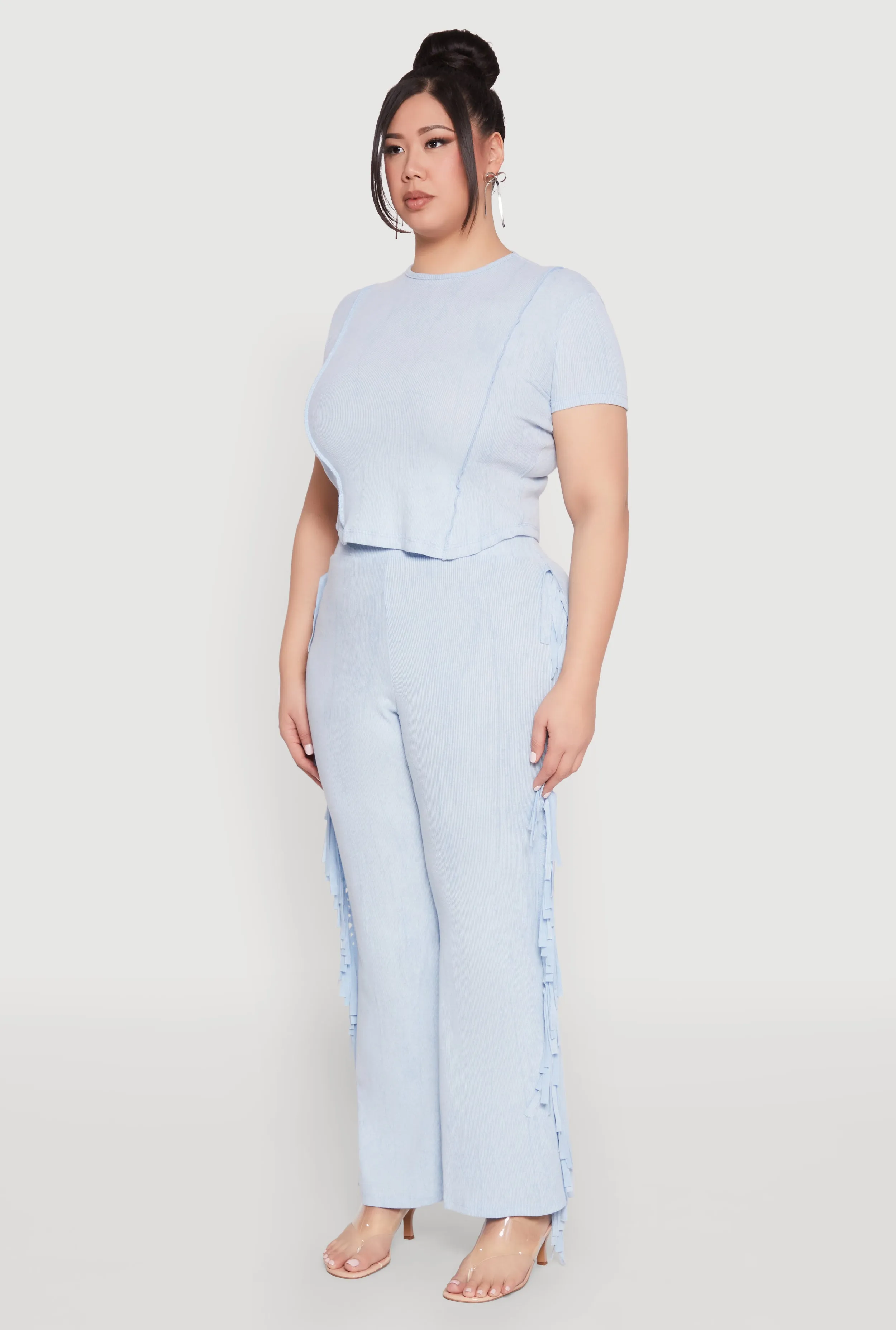 Plus Size Mineral Wash Tee sold by Rainbow product image thumbnail 5