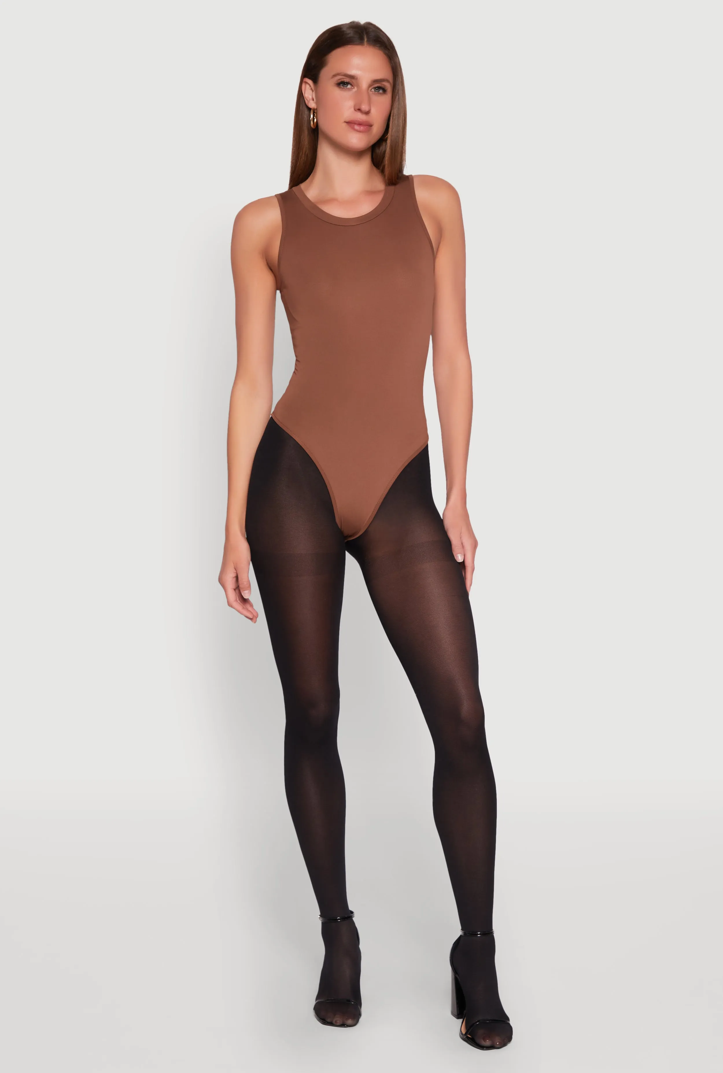 Daisy Crew Neck Tank Bodysuit sold by Rainbow product image thumbnail 3