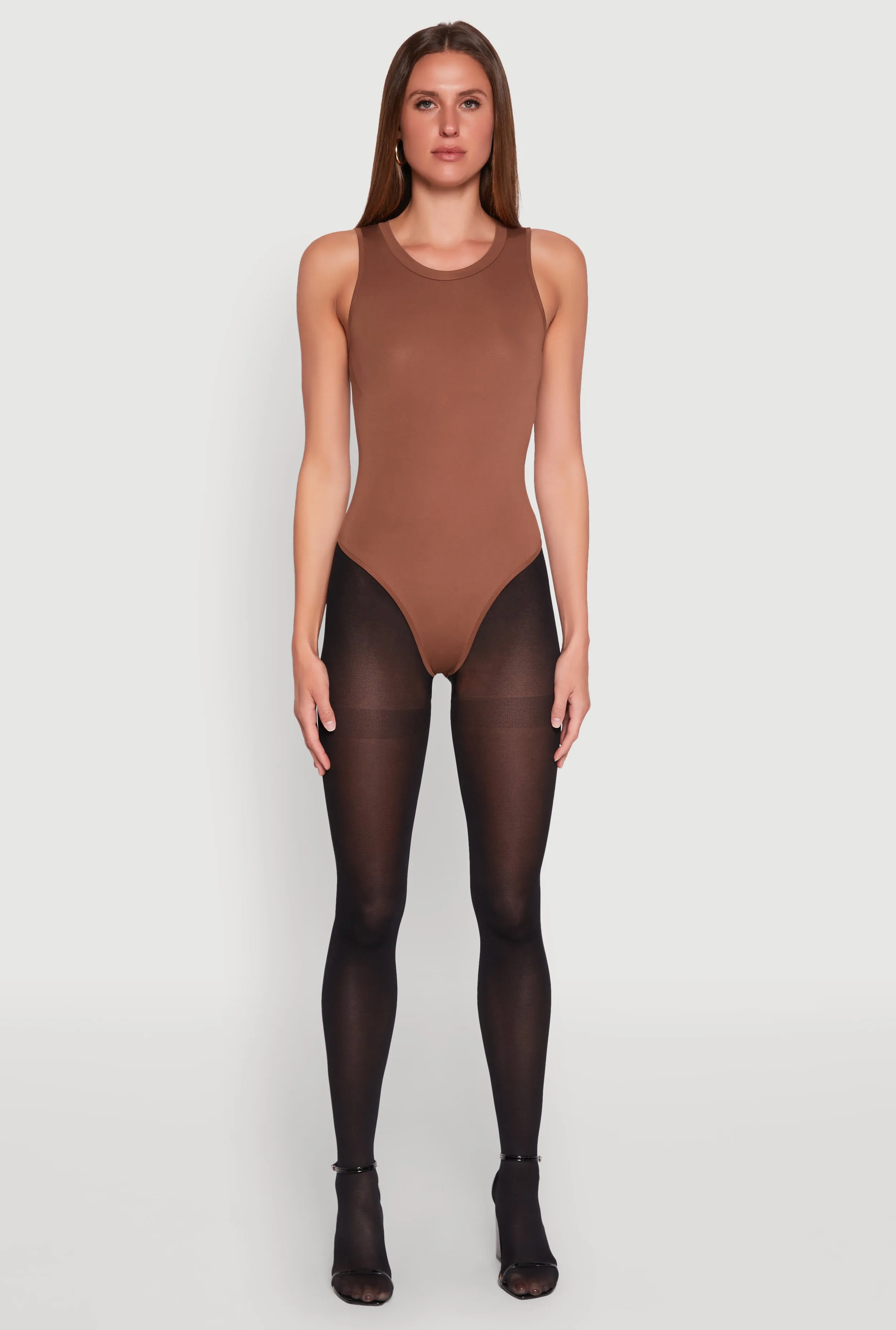 Daisy Crew Neck Tank Bodysuit sold by Rainbow