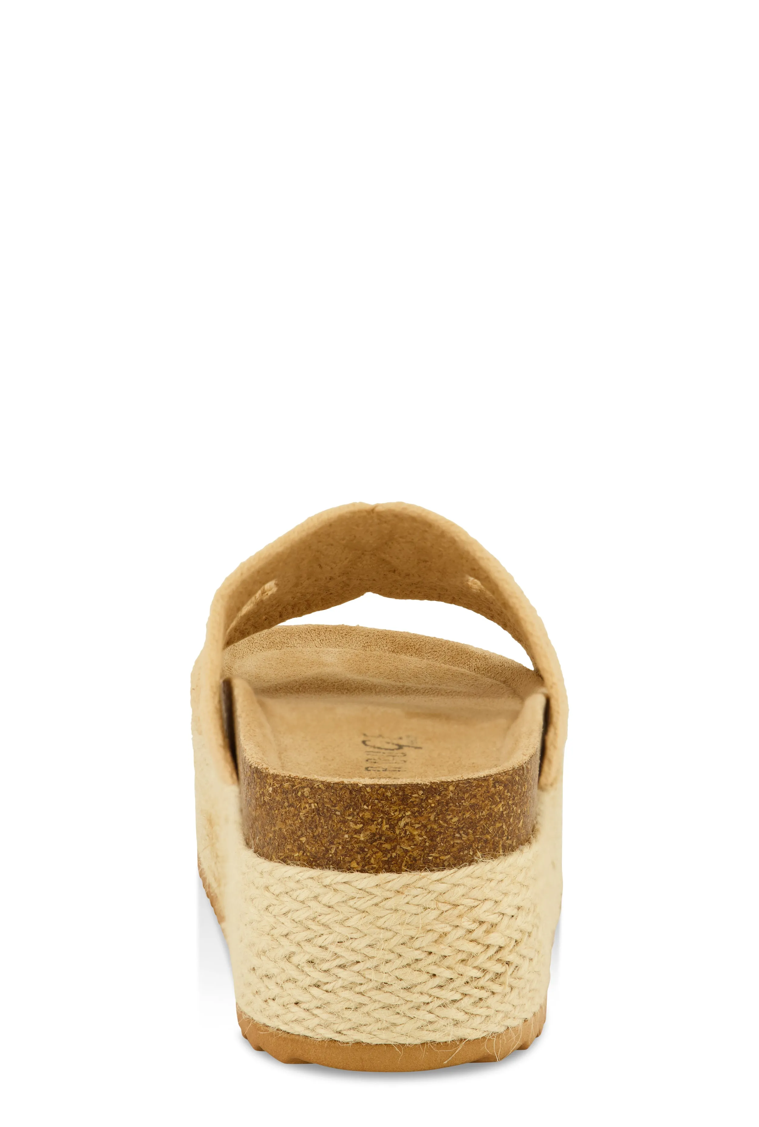 Floral Crochet H Band Platform Footbed Sandals sold by Rainbow product image thumbnail 3