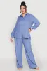 Plus Size Linen Palazzo Pants sold by Rainbow
