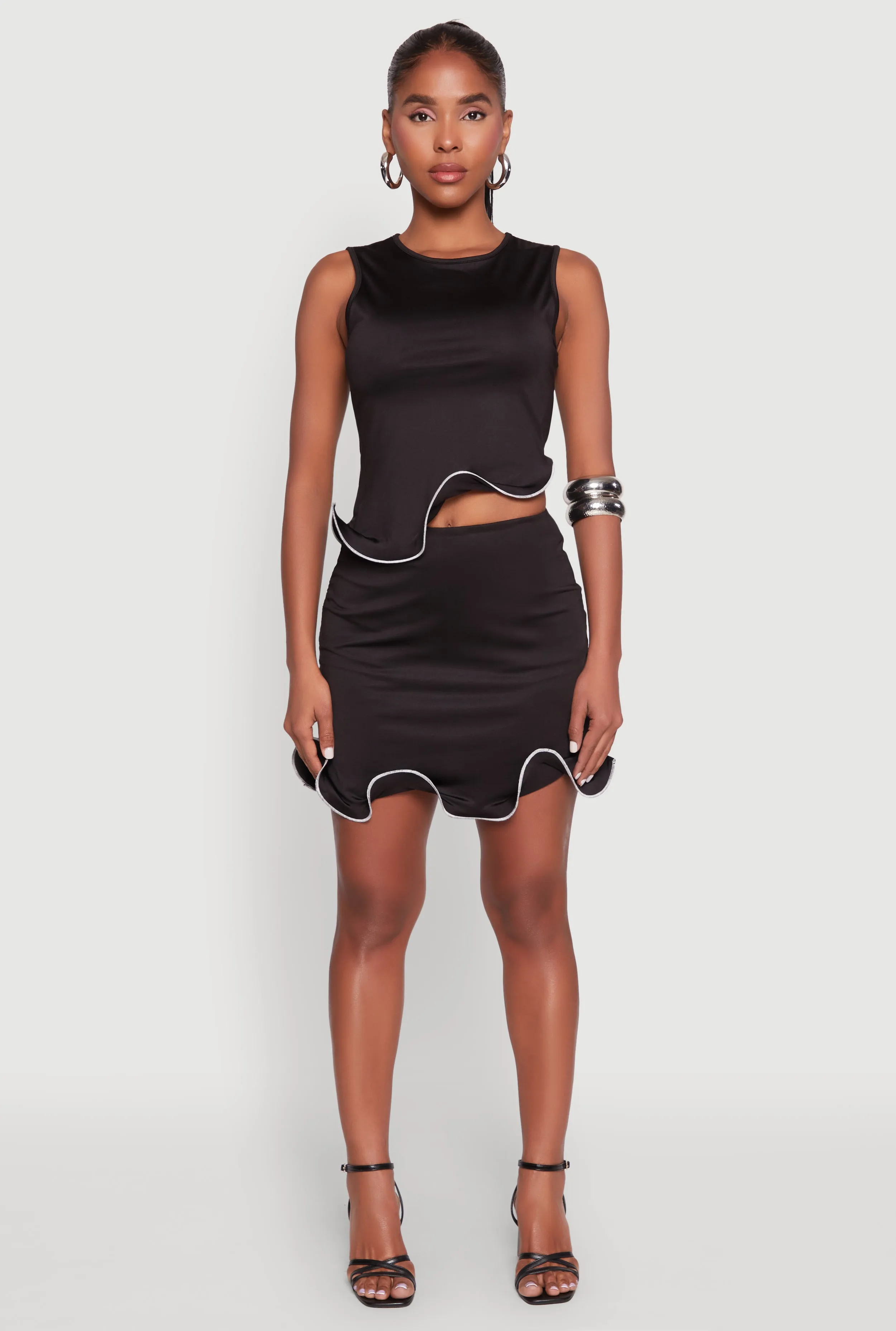 Wave Structured Mini Skort sold by Rainbow product image thumbnail 2