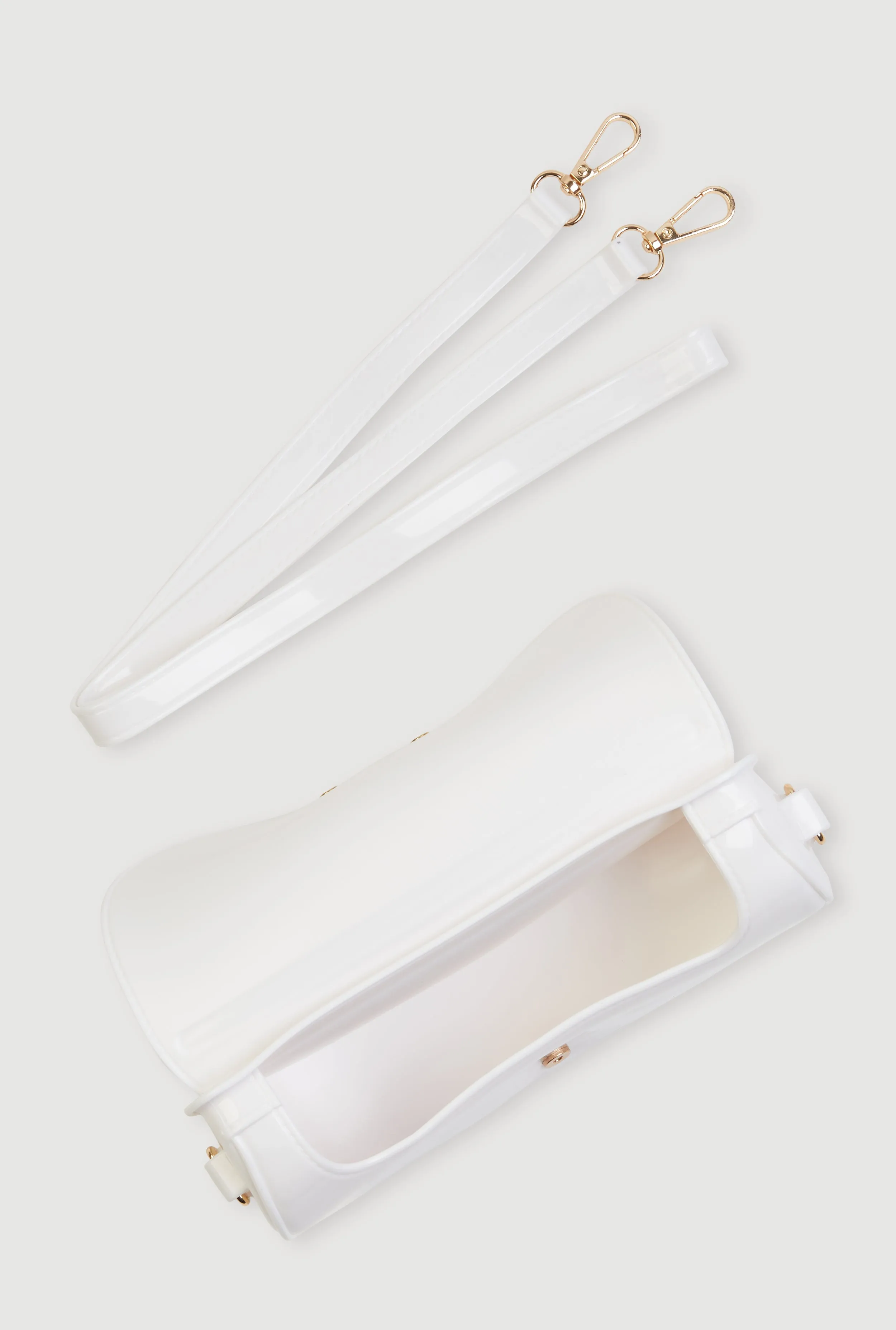 Jelly Flap Buckle Crossbody Bag sold by Rainbow product image thumbnail 5