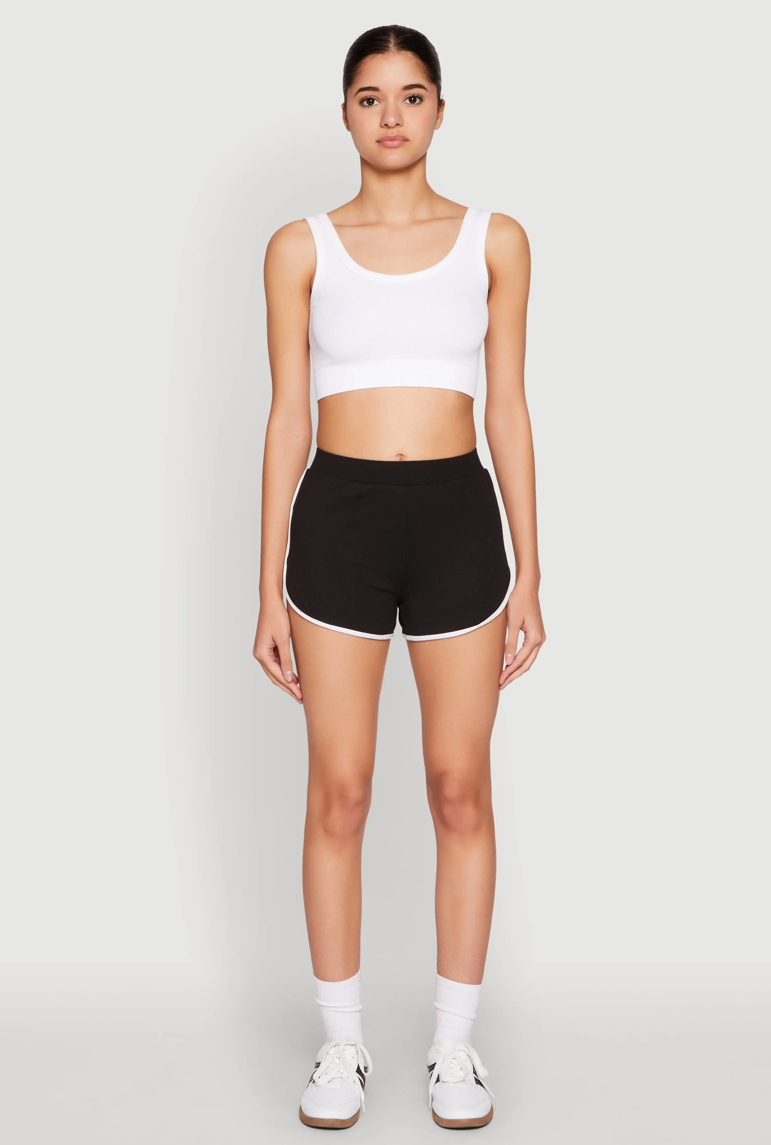 Soft Knit Dolphin Shorts sold by Rainbow product image thumbnail 2