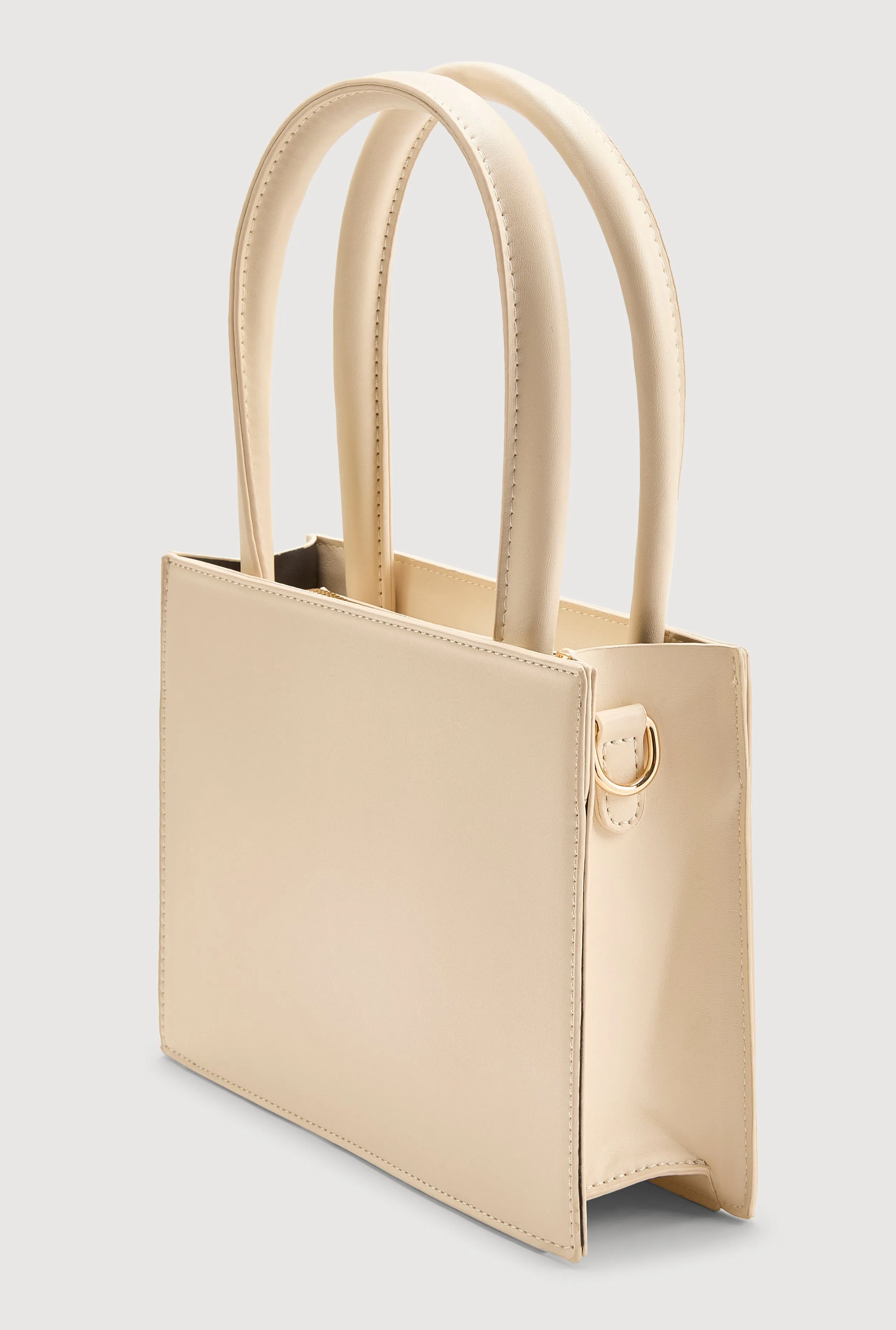 Triple Zipper Detail Convertible Handbag sold by Rainbow product image thumbnail 5