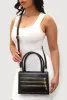 Triple Zipper Detail Convertible Handbag sold by Rainbow