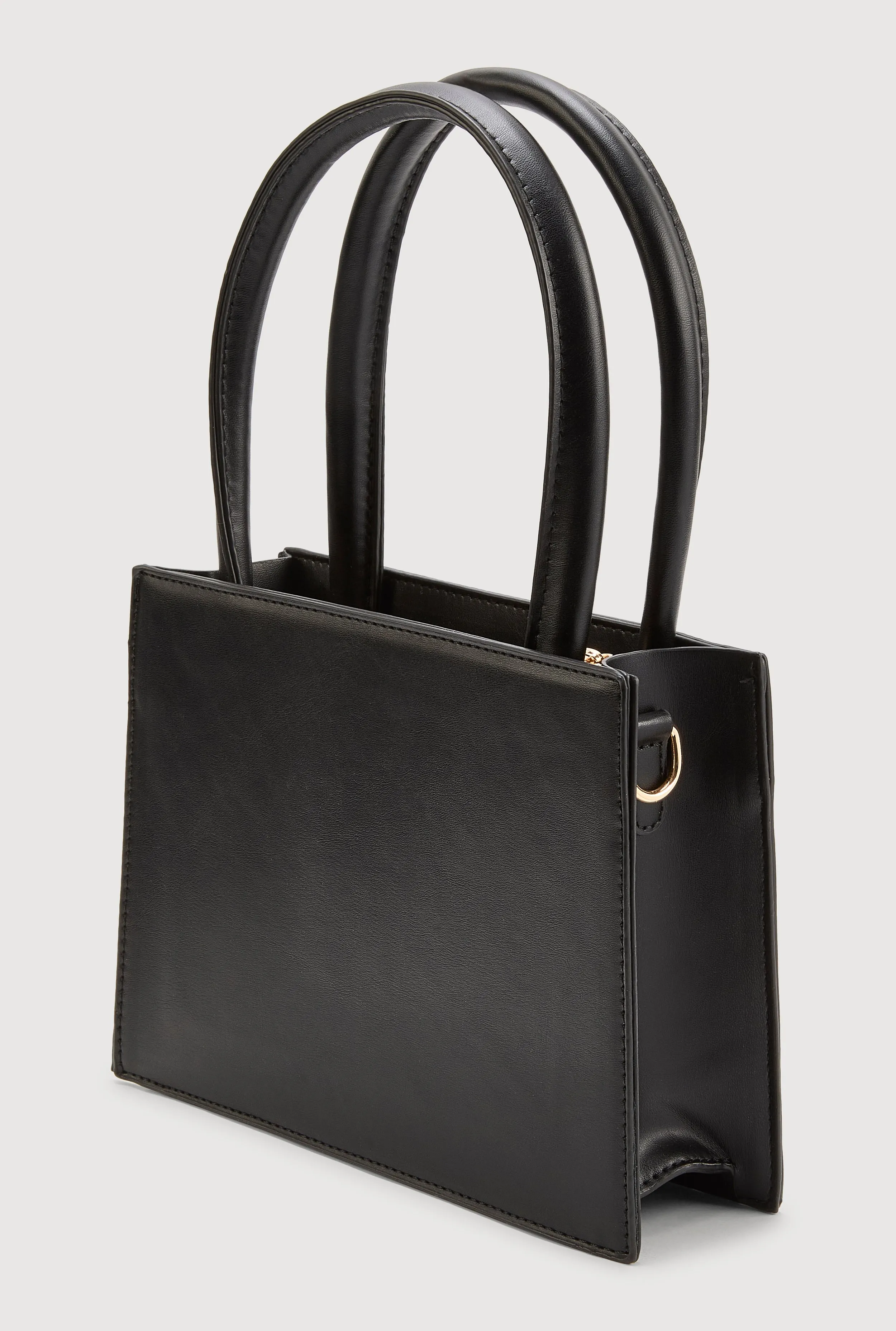 Triple Zipper Detail Convertible Handbag sold by Rainbow product image thumbnail 5