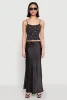 Ribbed Knit Lace Trim Ditsy Print Cami sold by Rainbow