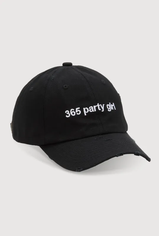 365 Party Girl Baseball Cap sold by Rainbow