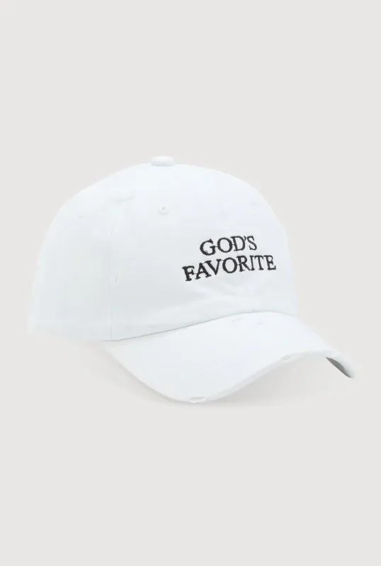 Gods Favorite Baseball Cap sold by Rainbow