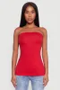 Side Ruched Tube Top sold by Rainbow