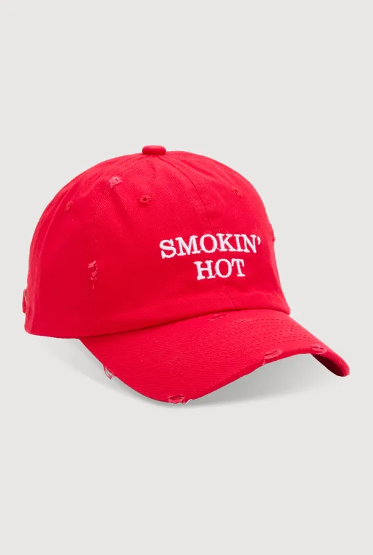Smokin Hot Baseball Cap sold by Rainbow
