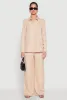 Oversized Linen Button Front Shirt sold by Rainbow