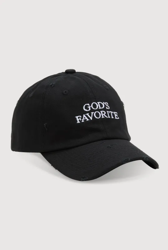 Gods Favorite Baseball Cap sold by Rainbow