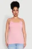 Plus Size Basic Shelf Bra Cami sold by Rainbow