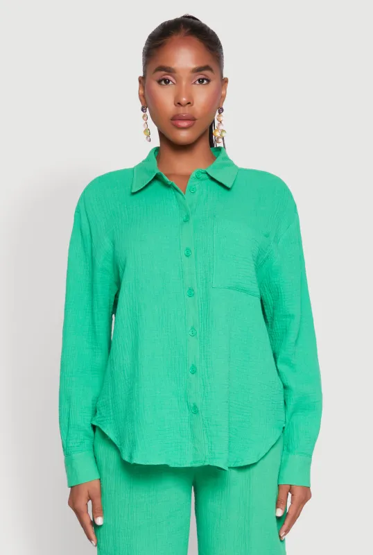 Gauze Knit Shirt sold by Rainbow