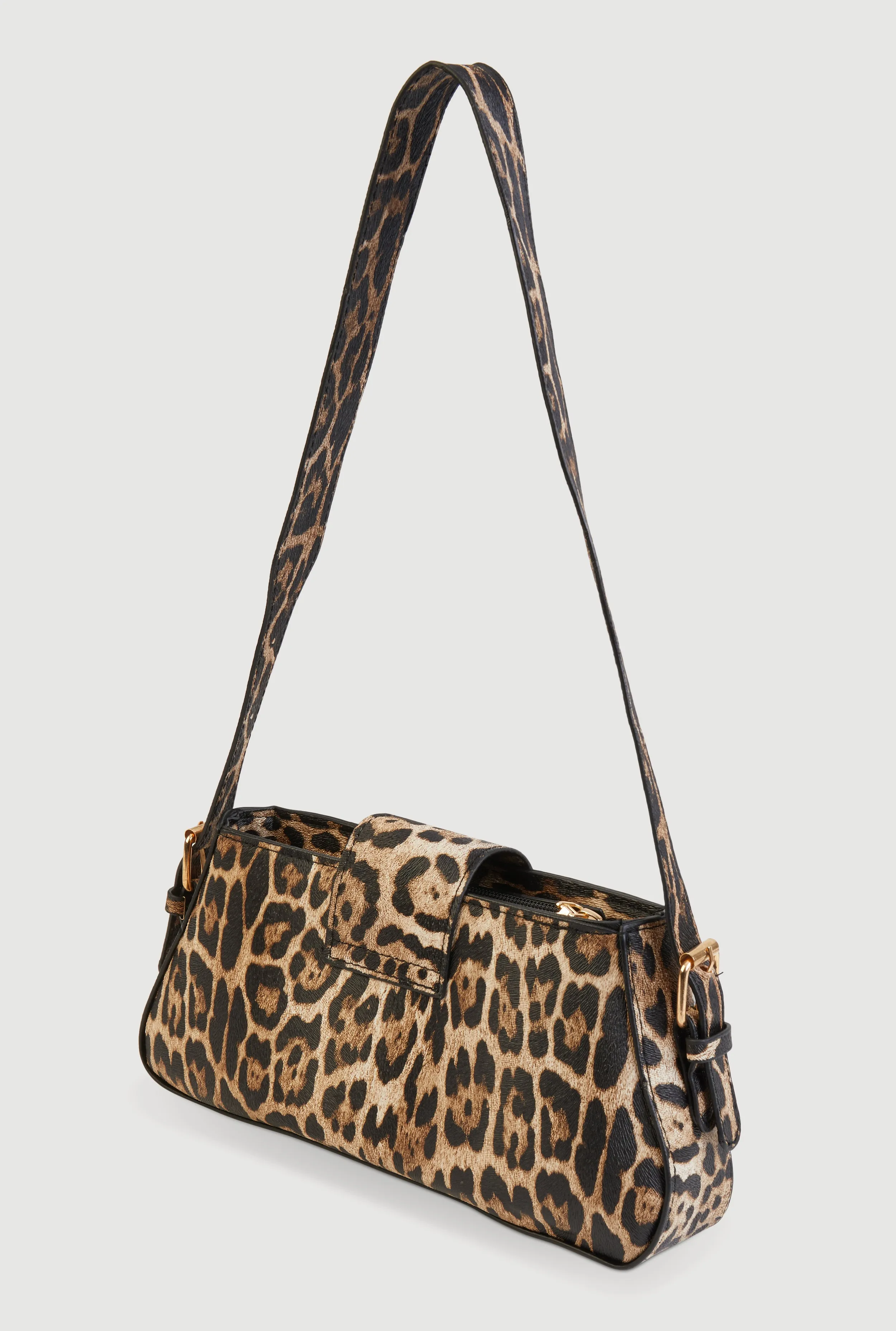 Jaguar Print Faux Leather Handbag sold by Rainbow product image thumbnail 3