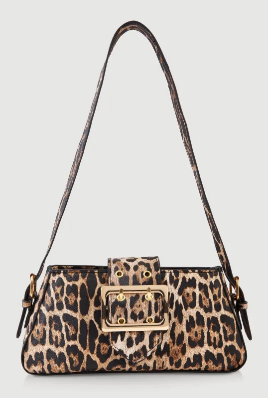 Jaguar Print Faux Leather Handbag sold by Rainbow