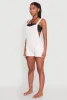 Nicole Miller Gauze Knit Romper sold by Rainbow