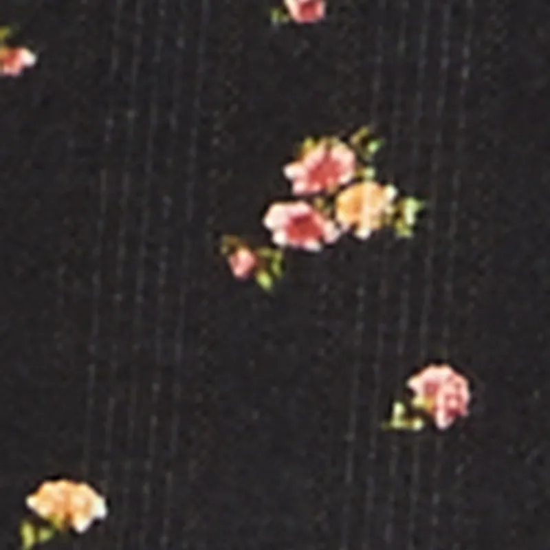 Ribbed Knit Floral Print Tank Top sold by Rainbow product image thumbnail 4