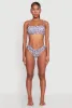 Leaf Print Hipster Swim Bikini Bottoms sold by Rainbow