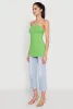 Side Ruched Tube Top sold by Rainbow