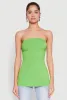 Side Ruched Tube Top sold by Rainbow
