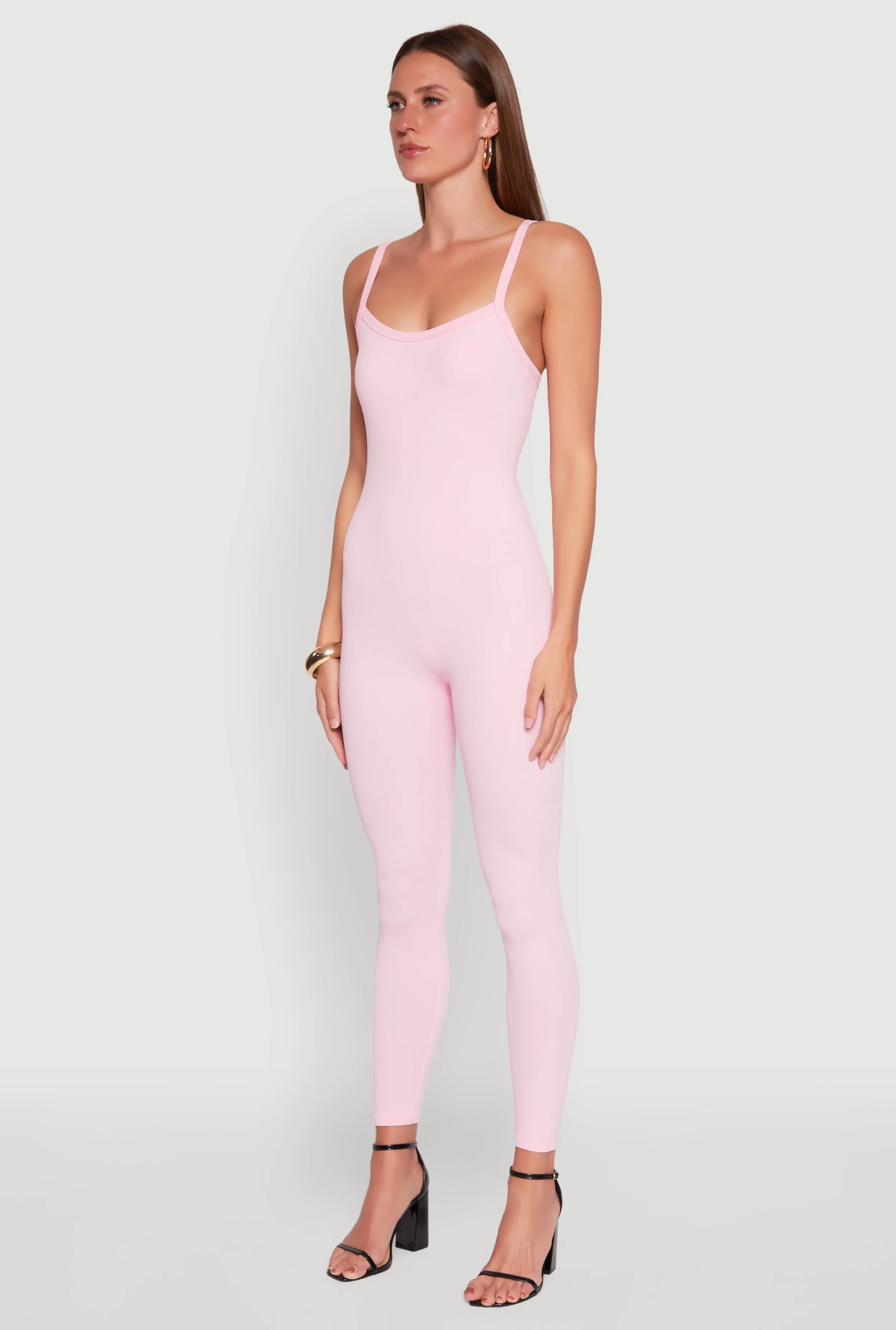 Daisy Seamless Ribbed Knit Catsuit sold by Rainbow product image thumbnail 3